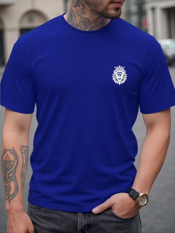 Animal Crown Print Round Neck Regular Fit Casual - Adult & Kids T-Shirts, Sweatshirts & Hoodies apparel design preview 1