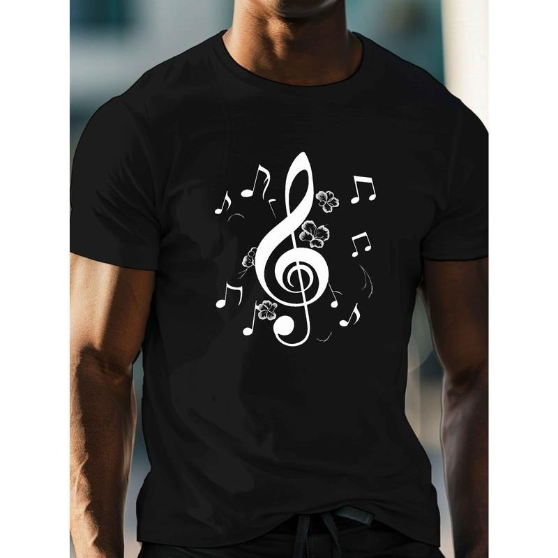Casual Crew Neck Intricate Treble Clef Print - Adult & Kids T-Shirts, Sweatshirts & Hoodies apparel design preview 1