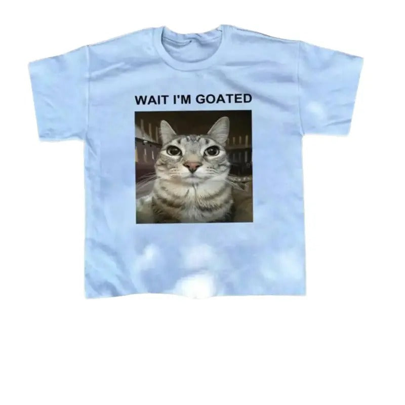 Cat Letter Print Regular Fit Daily Street Casual - Adult & Kids T-Shirts, Sweatshirts & Hoodies apparel design preview 1