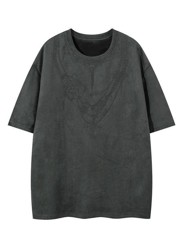 Embroidery Short Sleeve Casual Comfy Summer Top Daily - Adult & Kids T-Shirts, Sweatshirts & Hoodies apparel design preview 1