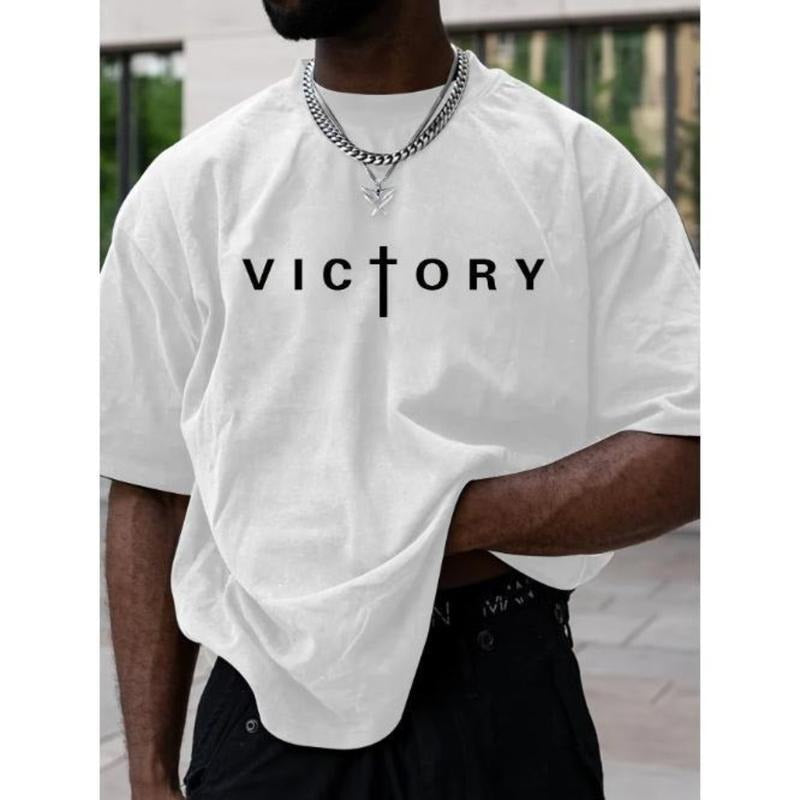 Crew Neck Sense Letter VICTORY Printed Casual Summer - Adult & Kids T-Shirts, Sweatshirts & Hoodies apparel design preview 1