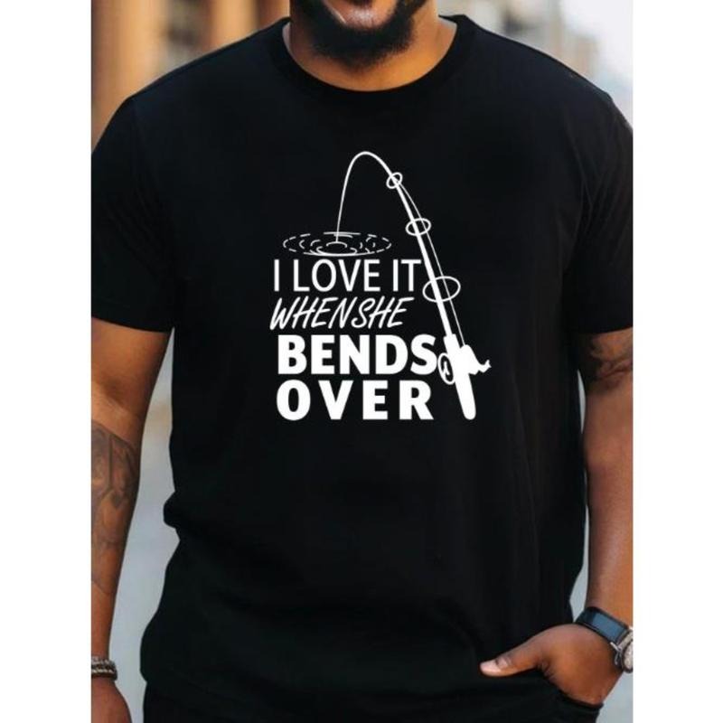 Fishing Slogan Print Creative Top Casual Short Sleeve - Adult & Kids T-Shirts, Sweatshirts & Hoodies apparel design preview 1