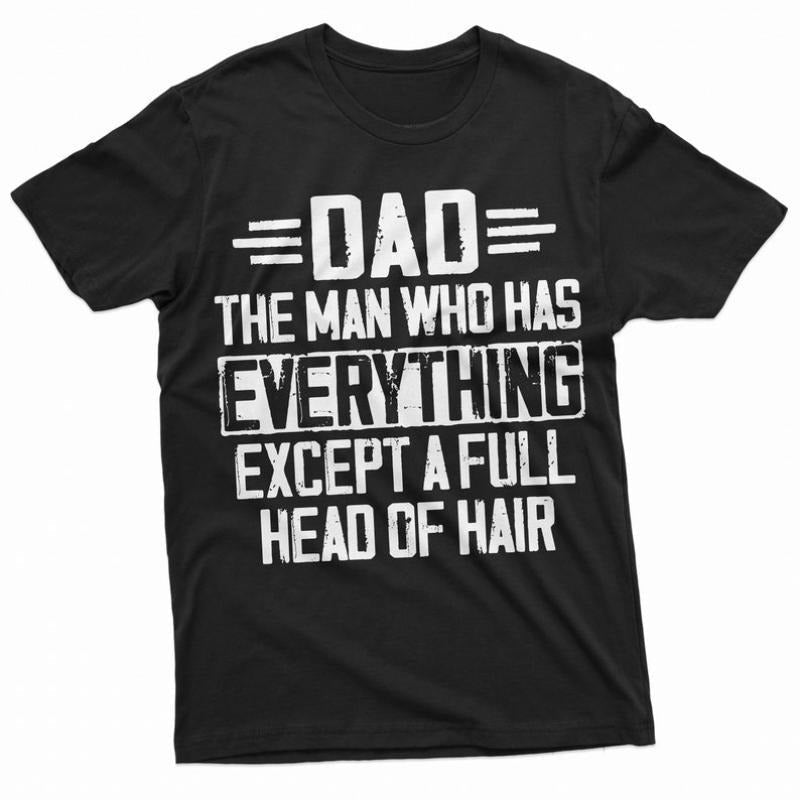 Funny Dad Bald Father - Adult & Kids T-Shirts, Sweatshirts & Hoodies apparel design preview 1