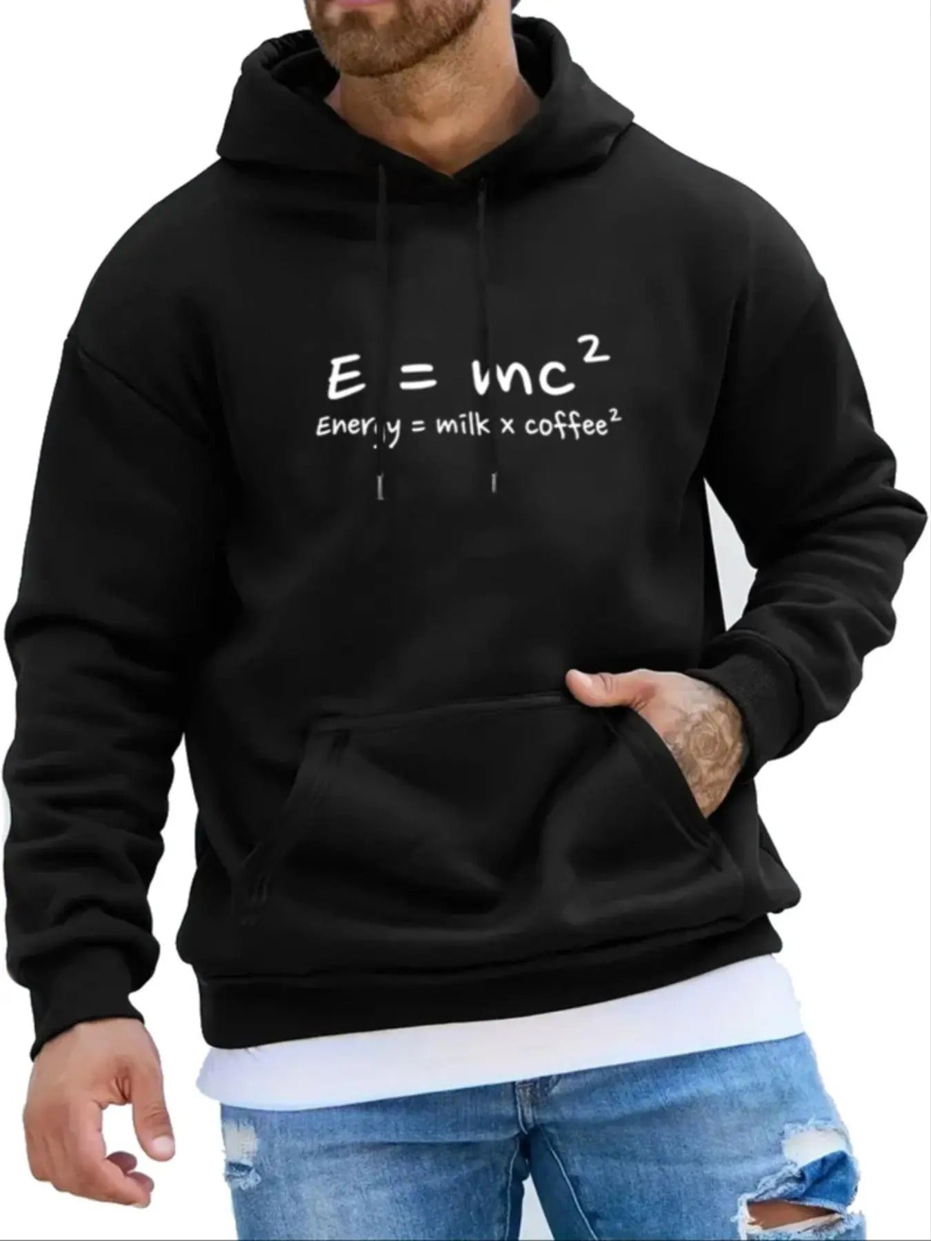Print Pocket Drawstring Regular Fit Casual Drop - Adult & Kids T-Shirts, Sweatshirts & Hoodies apparel design preview 1
