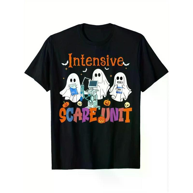 Halloween Nurse Fun Cartoon Celebrations Everyday - Adult & Kids T-Shirts, Sweatshirts & Hoodies apparel design preview 1