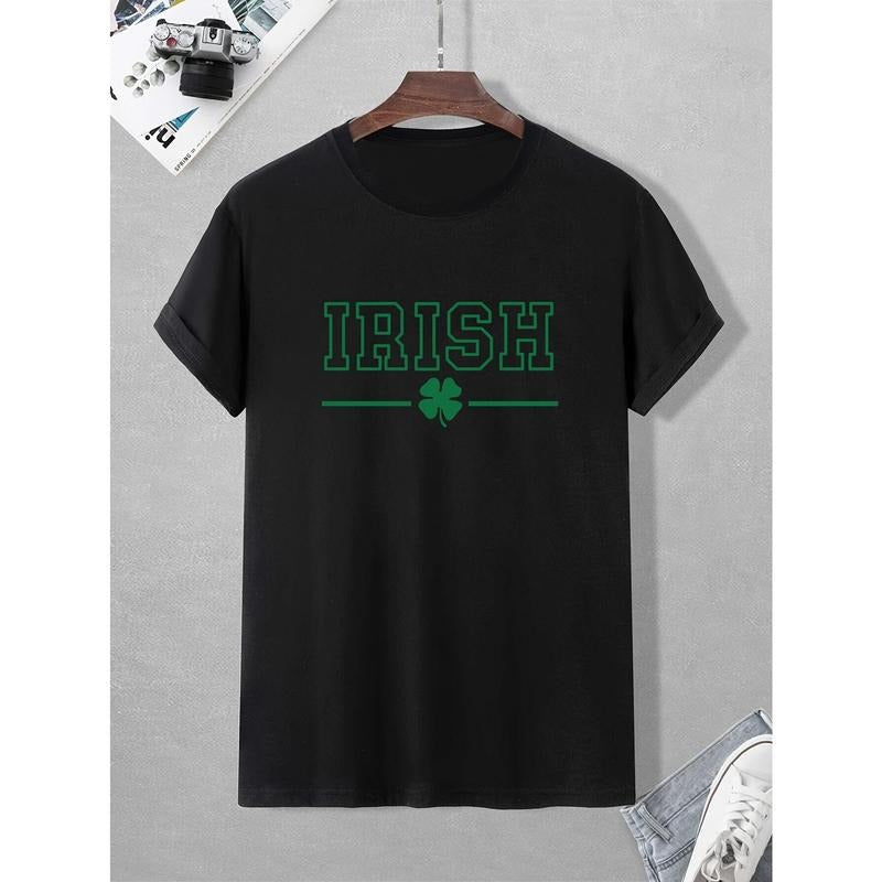 IRISH Lucky Print Short Sleeve Comfy Casual Elastic - Adult & Kids T-Shirts, Sweatshirts & Hoodies apparel design preview 1