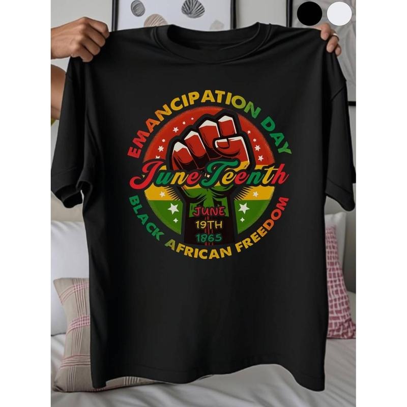 Juneteenth Black History Month Liberation Day Raised - Adult & Kids T-Shirts, Sweatshirts & Hoodies apparel design preview 1