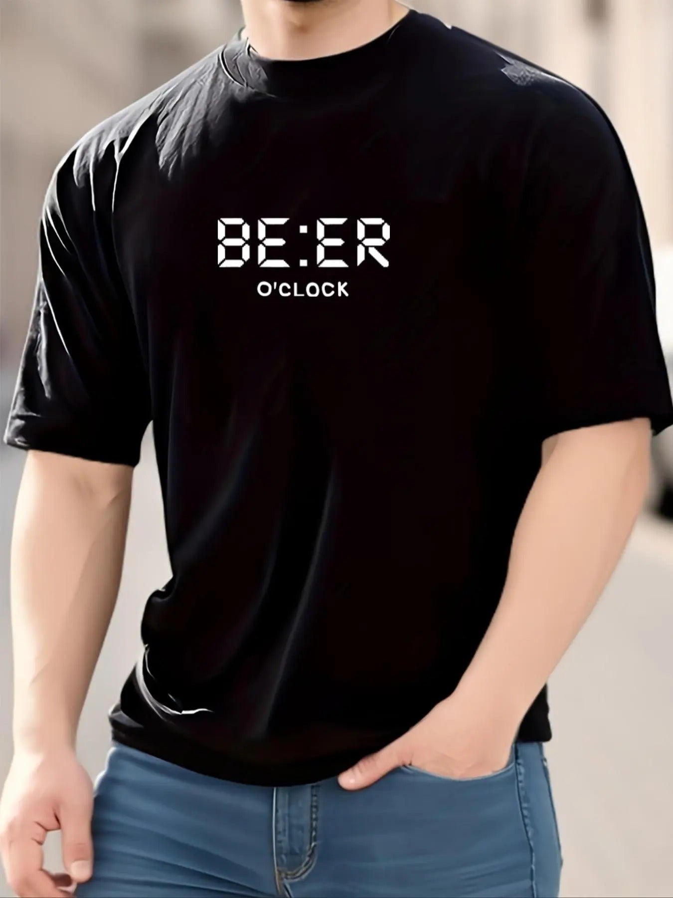 Letter Figure Print Round Neck Casual Short Sleeve - Adult & Kids T-Shirts, Sweatshirts & Hoodies apparel design preview 1