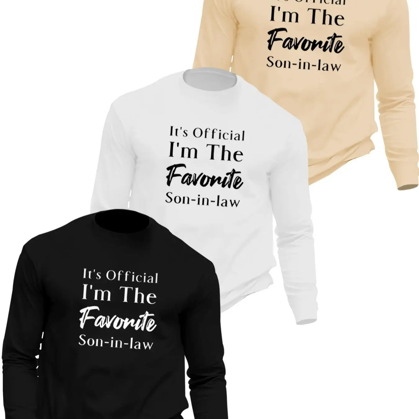 Letter Print Round Neck Regular Fit Casual Crew Fall - Adult & Kids T-Shirts, Sweatshirts & Hoodies apparel design preview 1