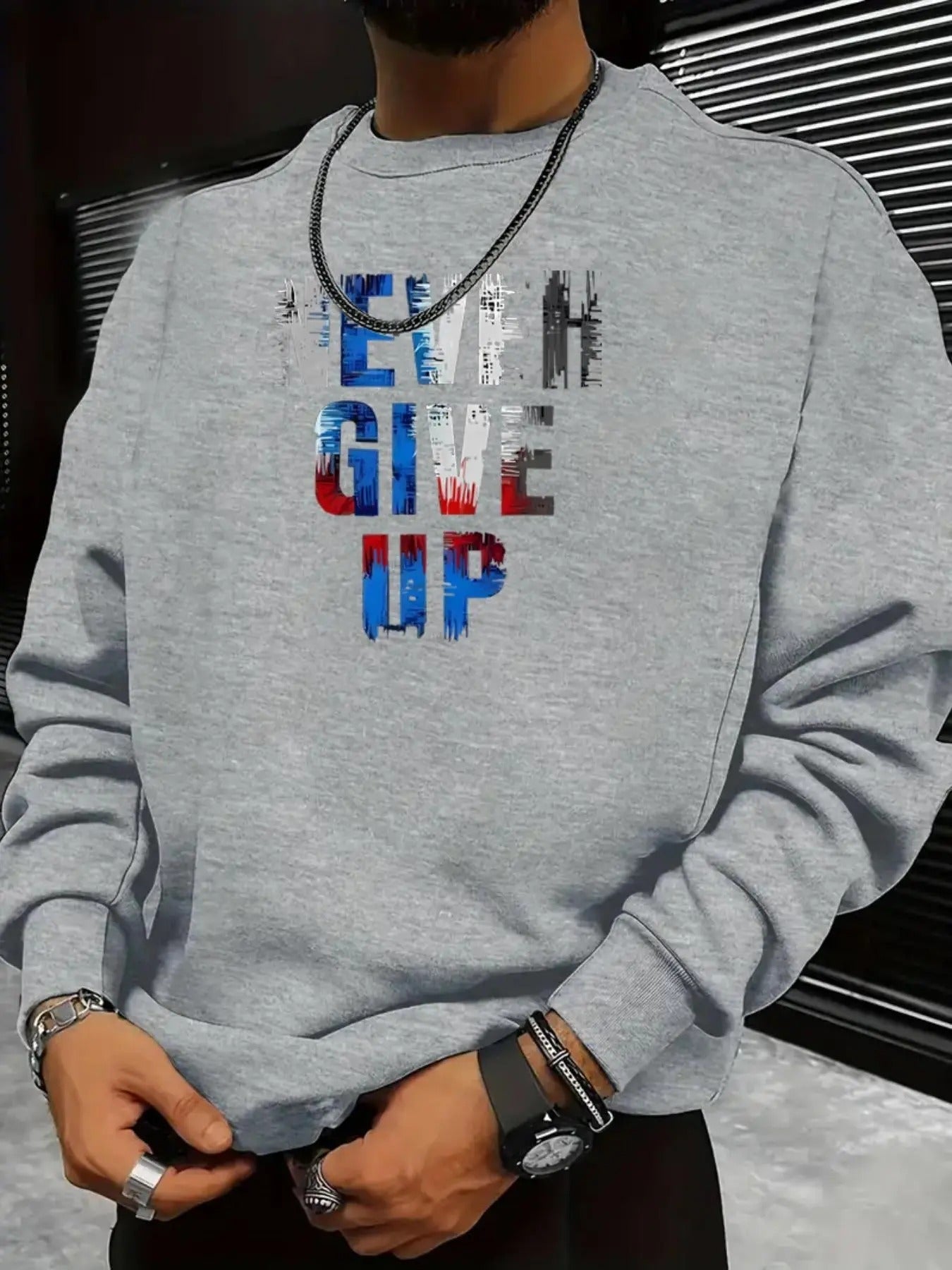 Letter Print Round Neck Casual Crew All Seasons - Adult & Kids T-Shirts, Sweatshirts & Hoodies apparel design preview 1