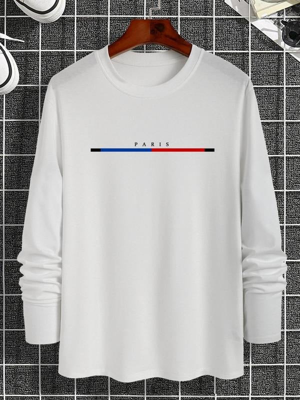 Letter Print Round Neck Regular Fit Casual Crew All - Adult & Kids T-Shirts, Sweatshirts & Hoodies apparel design preview 1