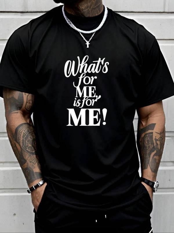 Letter Print Round Neck Regular Fit Casual Short - Adult & Kids T-Shirts, Sweatshirts & Hoodies apparel design preview 1