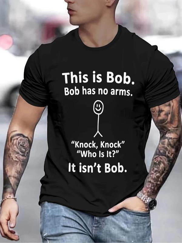 Letter Print Round Neck Regular Fit Casual Short - Adult & Kids T-Shirts, Sweatshirts & Hoodies apparel design preview 1