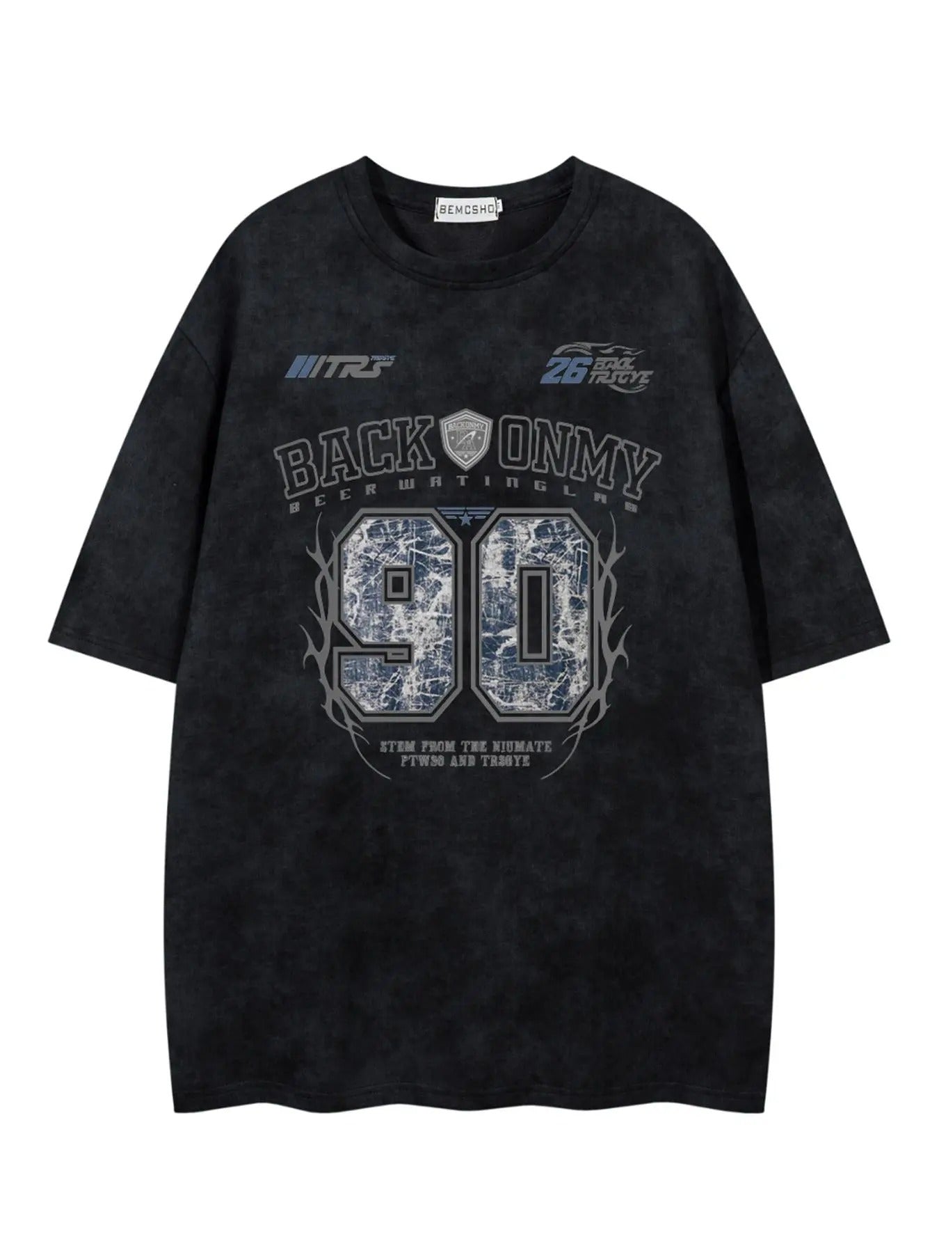 Letter Print Short Sleeve Loose Casual Summer Top - Adult & Kids T-Shirts, Sweatshirts & Hoodies apparel design preview 1