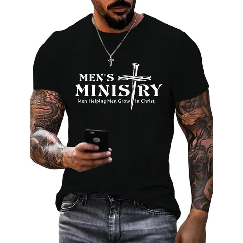 Ministry Helping Church Christian Cotton Fabric - Adult & Kids T-Shirts, Sweatshirts & Hoodies apparel design preview 1