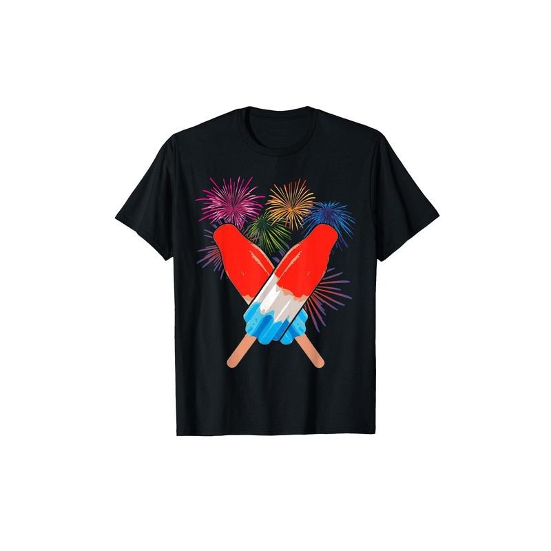 Patriotic 4th July Memorial Day Black Short Sleeve - Adult & Kids T-Shirts, Sweatshirts & Hoodies apparel design preview 1