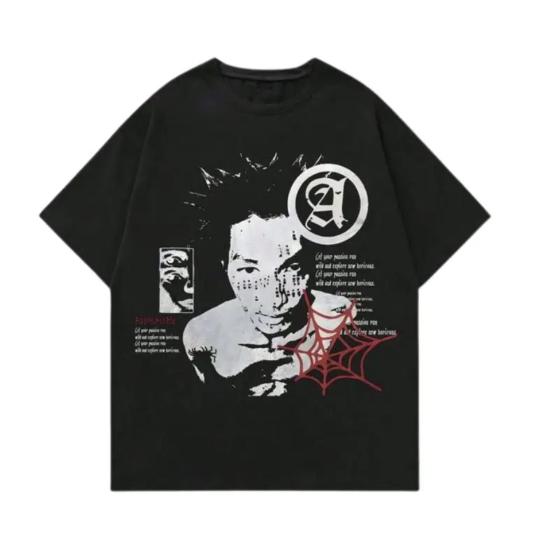 Portrait Slogan Print Short Sleeve Size S 3XL Top - Adult & Kids T-Shirts, Sweatshirts & Hoodies apparel design preview 1