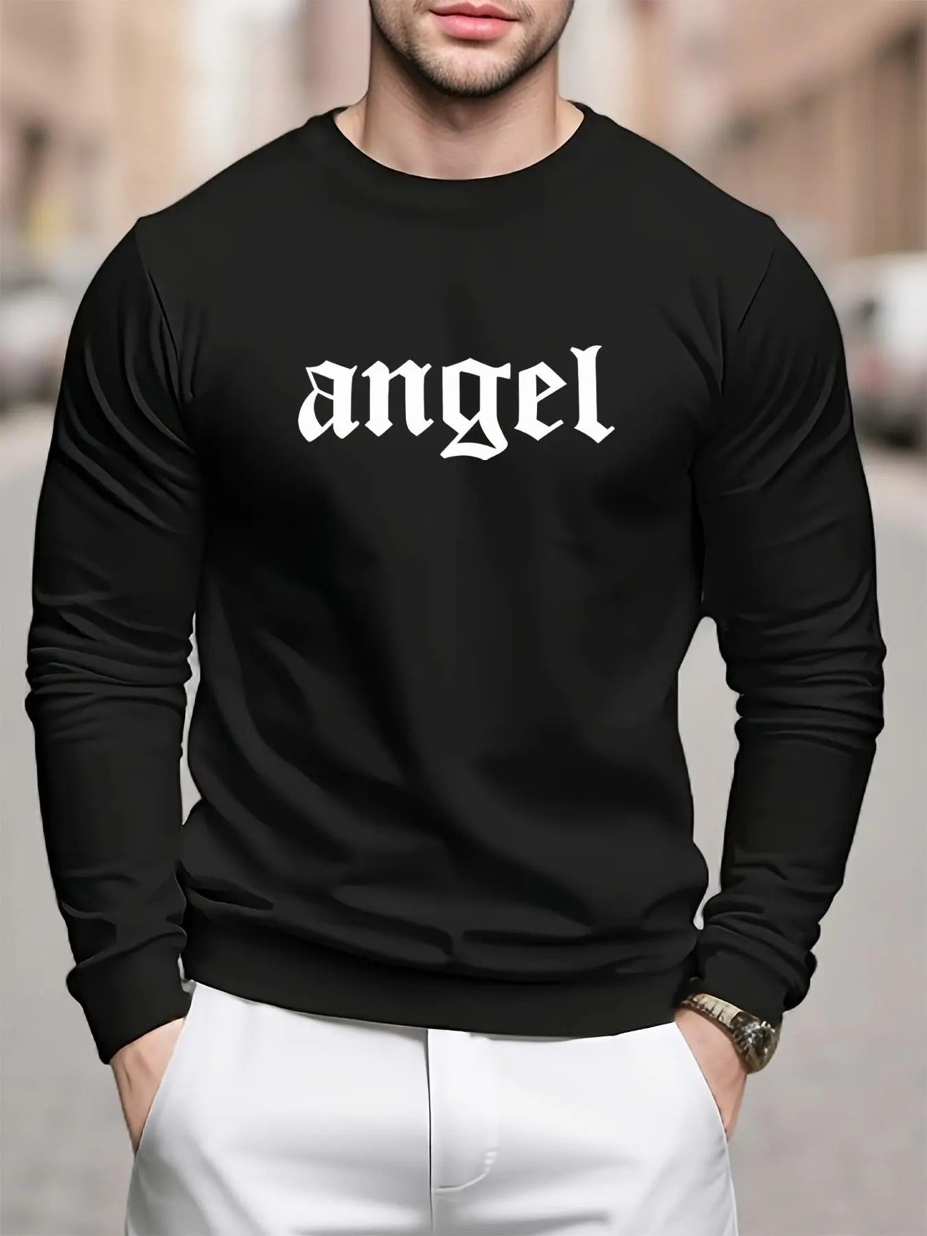 Regular Fit Letter Print Drop Shoulder Casual Soft - Adult & Kids T-Shirts, Sweatshirts & Hoodies apparel design preview 1