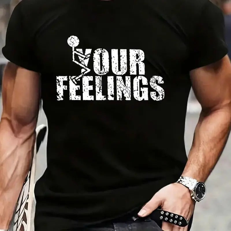 Regular Fit Letter Print Round Neck Casual Short - Adult & Kids T-Shirts, Sweatshirts & Hoodies apparel design preview 1