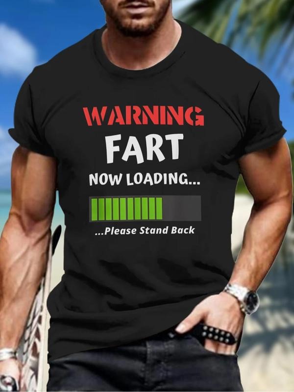 Regular Fit Letter Print Round Neck Casual Short - Adult & Kids T-Shirts, Sweatshirts & Hoodies apparel design preview 1