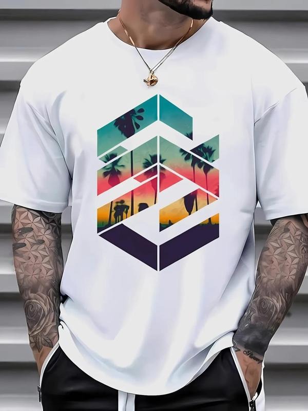 Regular Fit Tree Print Round Neck Casual Short Sleeve - Adult & Kids T-Shirts, Sweatshirts & Hoodies apparel design preview 1