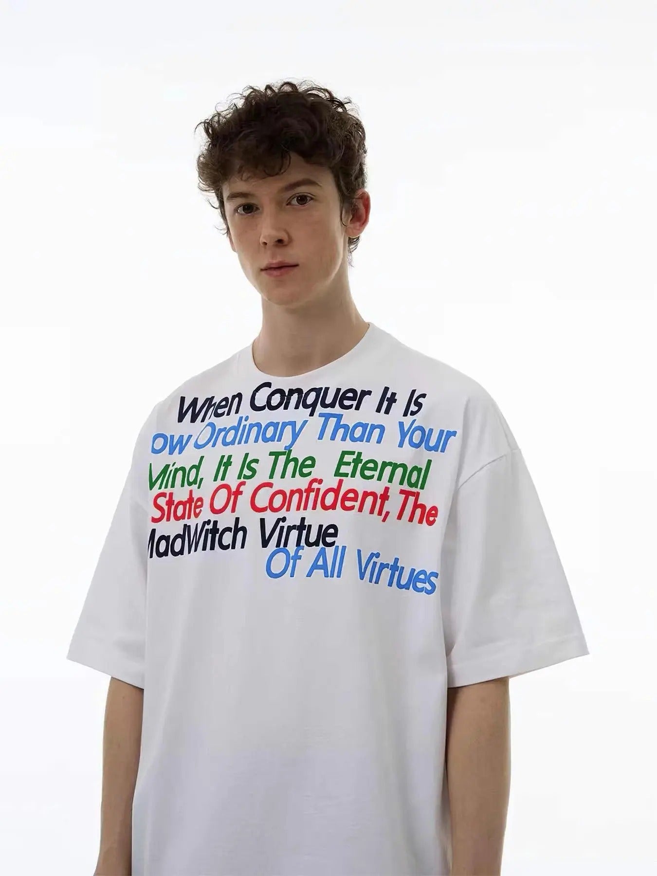 Slogan Print Round Neck Loose Casual Short Sleeve - Adult & Kids T-Shirts, Sweatshirts & Hoodies apparel design preview 1