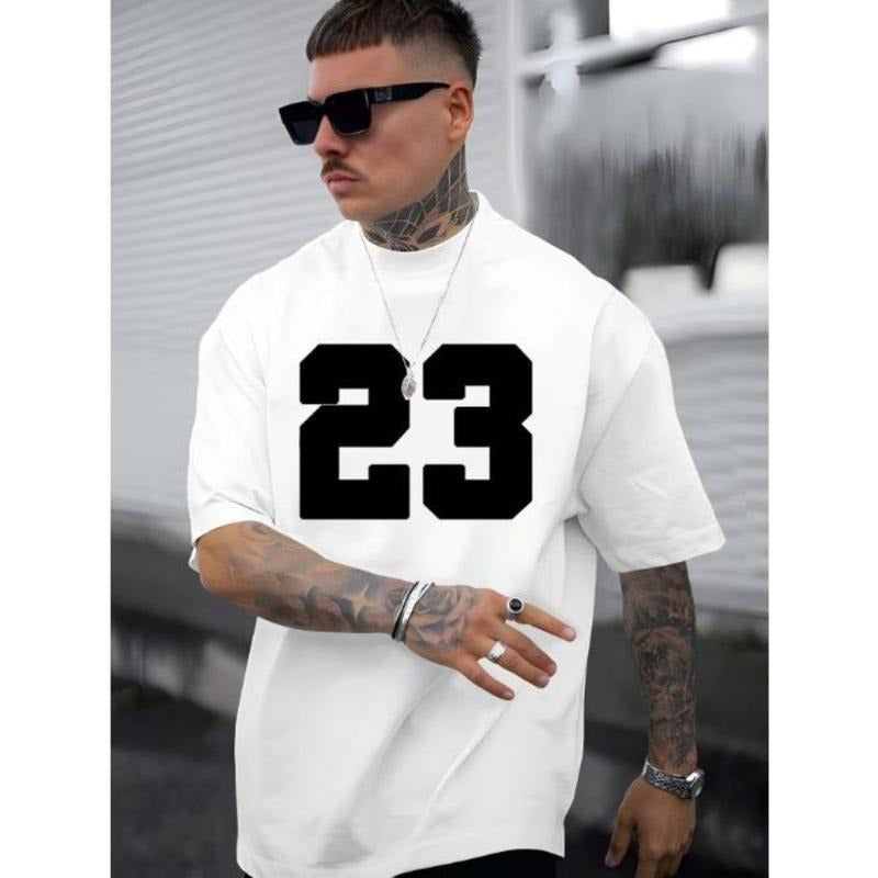 Crew Neck "23" Print Comfort Fit Casual Short Sleeves - Adult & Kids T-Shirts, Sweatshirts & Hoodies apparel design preview 1