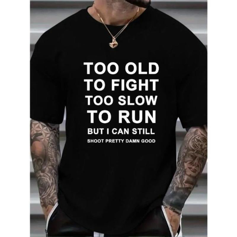 Letters Print Summer Short Sleeve Male Big Tall Made - Adult & Kids T-Shirts, Sweatshirts & Hoodies apparel design preview 1