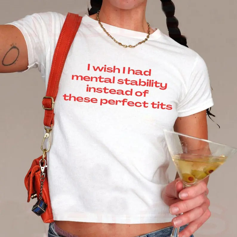 Mental Stability 90s Meme Weird Coquette Funny Soft - Adult & Kids T-Shirts, Sweatshirts & Hoodies apparel design preview 1