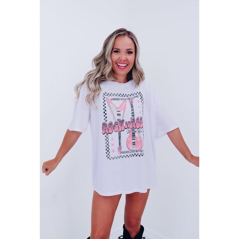 Mercury "Rock N Roll" White - Adult & Kids T-Shirts, Sweatshirts & Hoodies apparel design preview 1