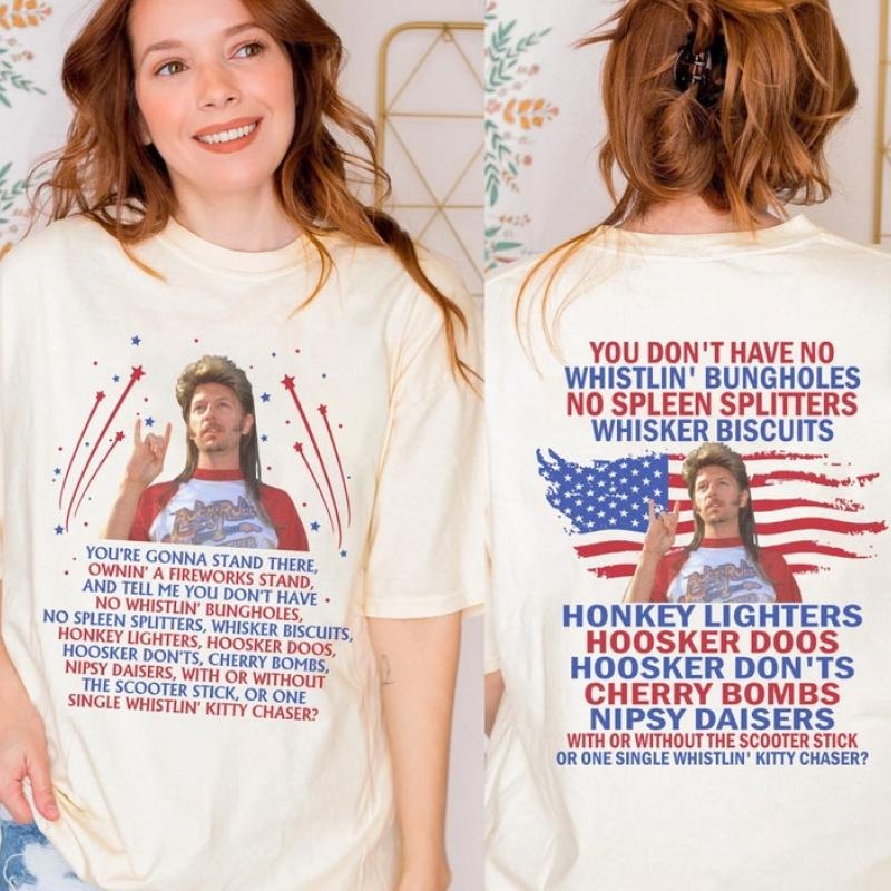 Merica Joe Dirt 4th July Funny Independence Day - Adult & Kids T-Shirts, Sweatshirts & Hoodies apparel design preview 1