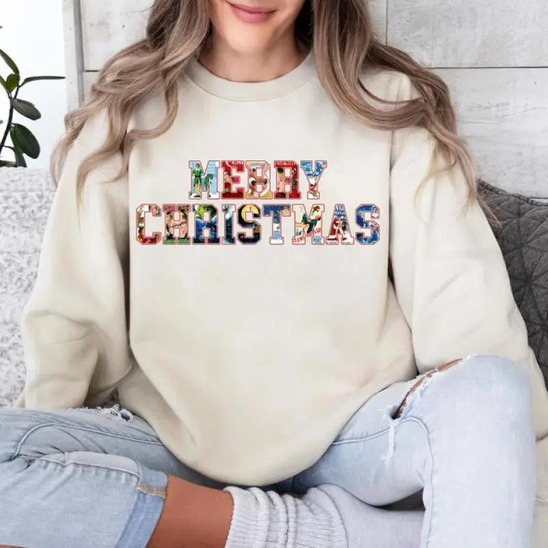 Merry Xmas Movie - Adult & Kids T-Shirts, Sweatshirts & Hoodies apparel design preview 1