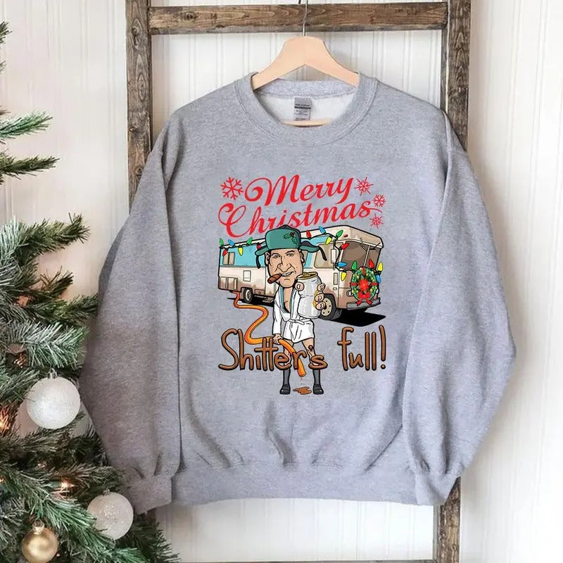 Merry Shitters Full Ational Lampoons - Adult & Kids T-Shirts, Sweatshirts & Hoodies apparel design preview 1