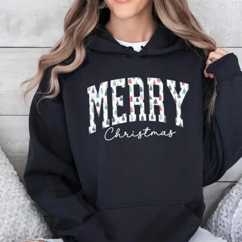 Merry Cute Xmas Cozy Winter - Adult & Kids T-Shirts, Sweatshirts & Hoodies apparel design preview 1