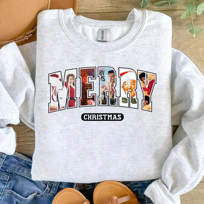 Merry 5 Classic Songs Just You - Adult & Kids T-Shirts, Sweatshirts & Hoodies apparel design preview 1