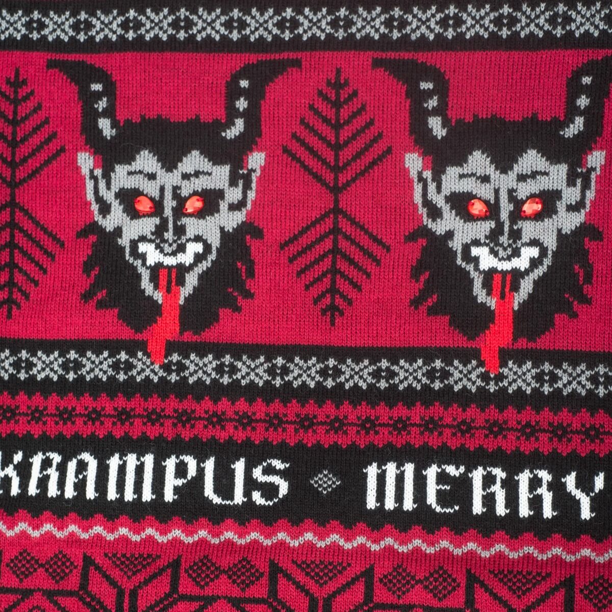 Merry Krampus Adult Ugly Christmas Sweater - Holiday Gift product image 2