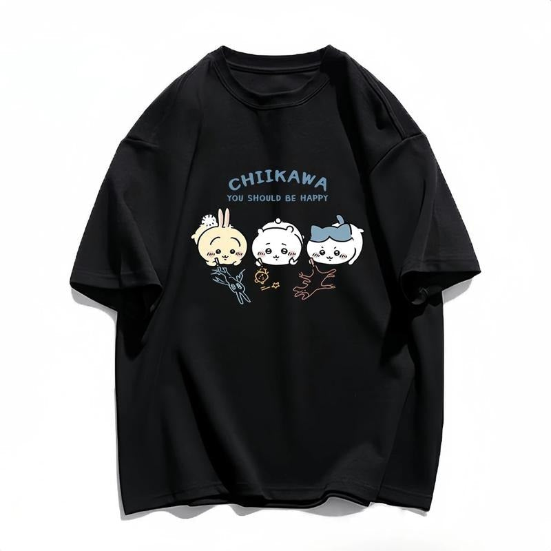 Metal Chiikawa Usagi Kawaii Anime Bunny Harajuku - Adult & Kids T-Shirts, Sweatshirts & Hoodies apparel design preview 1