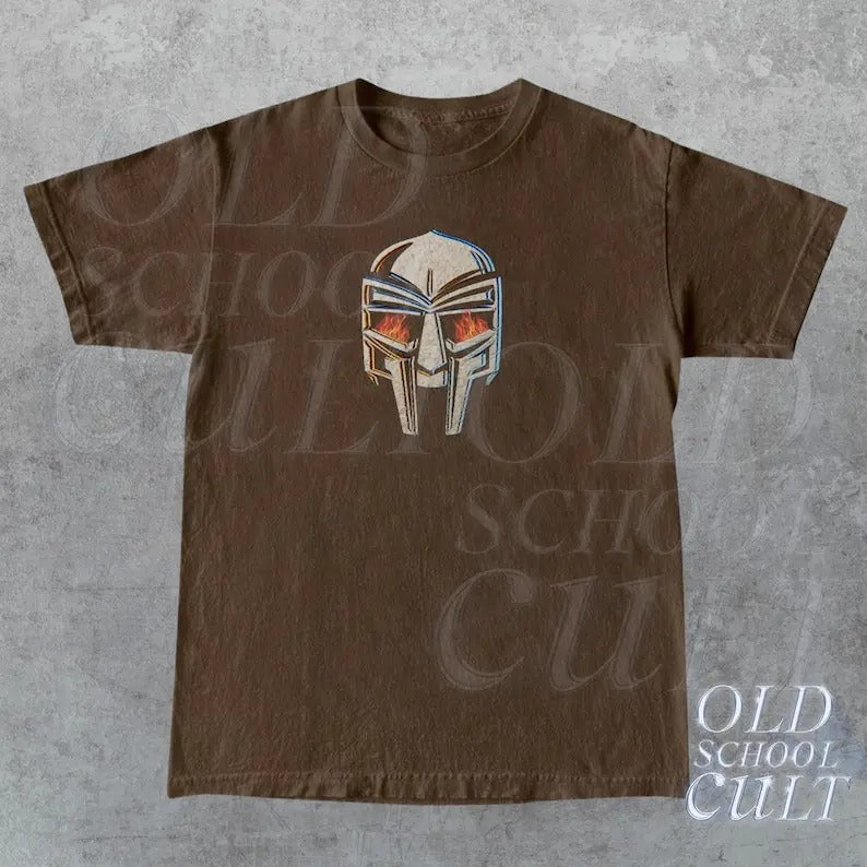 Metal Face Y2k Madvillain Retro 90s Warrior Oversize - Adult & Kids T-Shirts, Sweatshirts & Hoodies apparel design preview 1