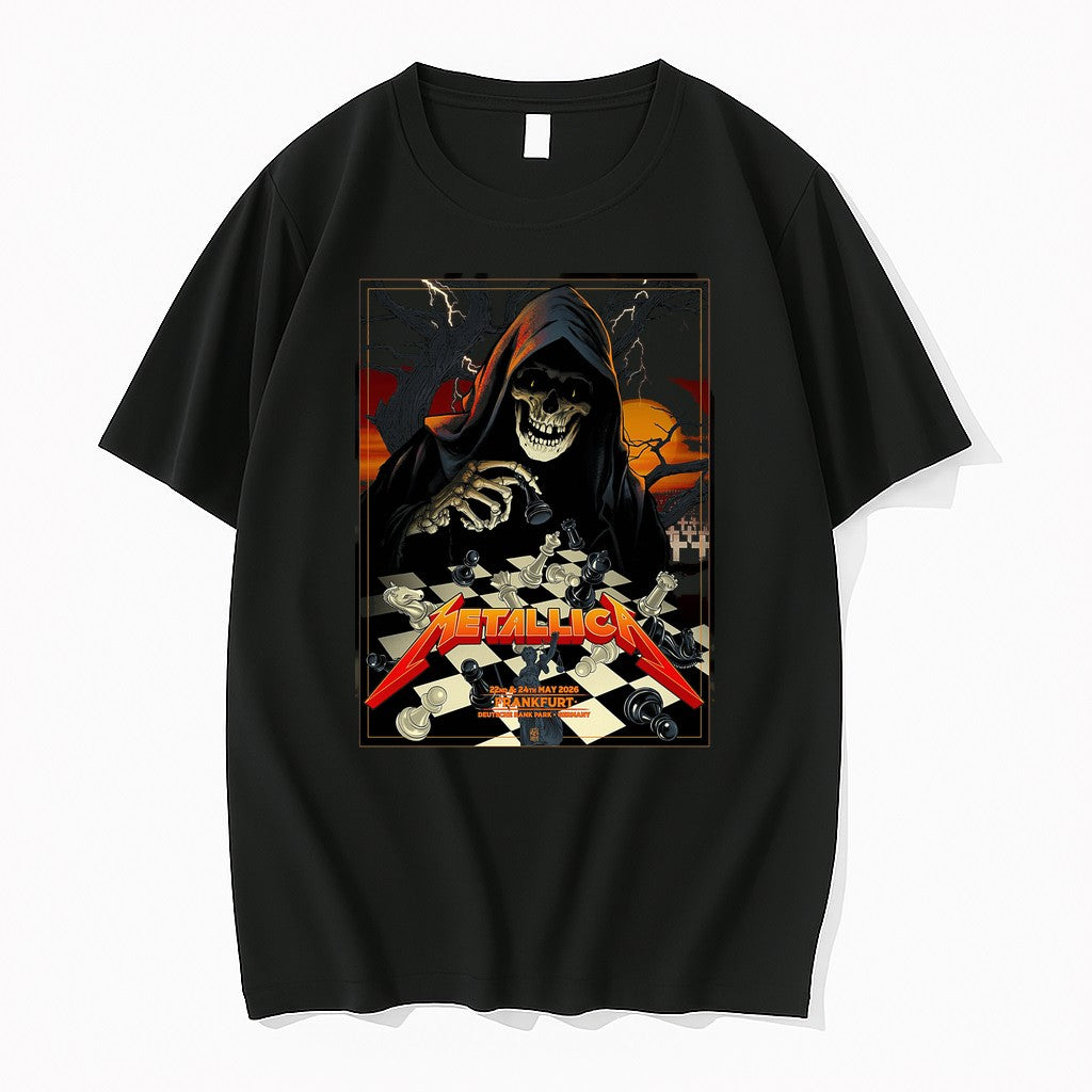 Metallica Frankfurt M72 Tour 2026 Wall Art Decor - Adult & Kids T-Shirts, Sweatshirts & Hoodies apparel design preview 1