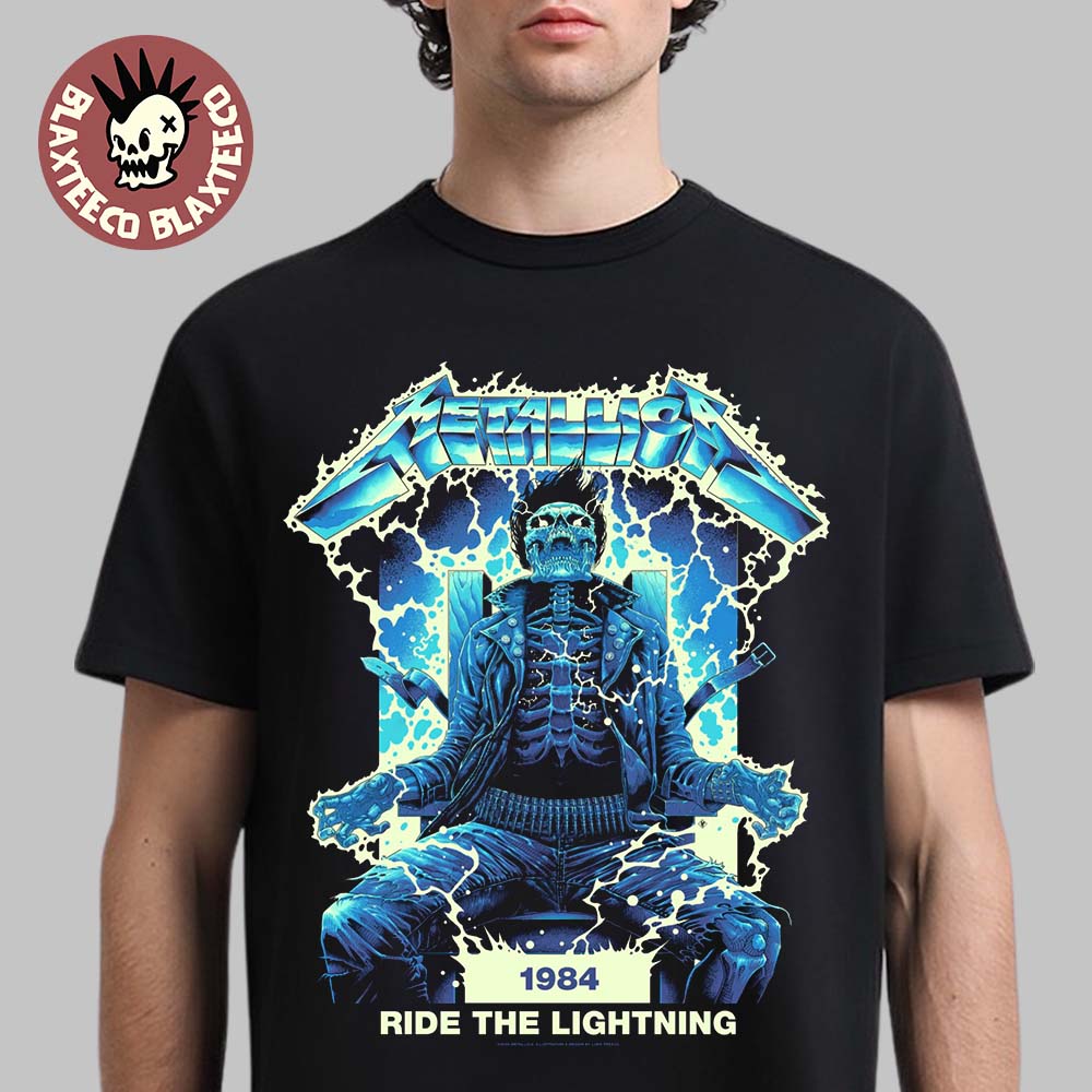 Metallica M72 World Tour 2026 Merch 1984 Ride The - Adult & Kids T-Shirts, Sweatshirts & Hoodies apparel design preview 1