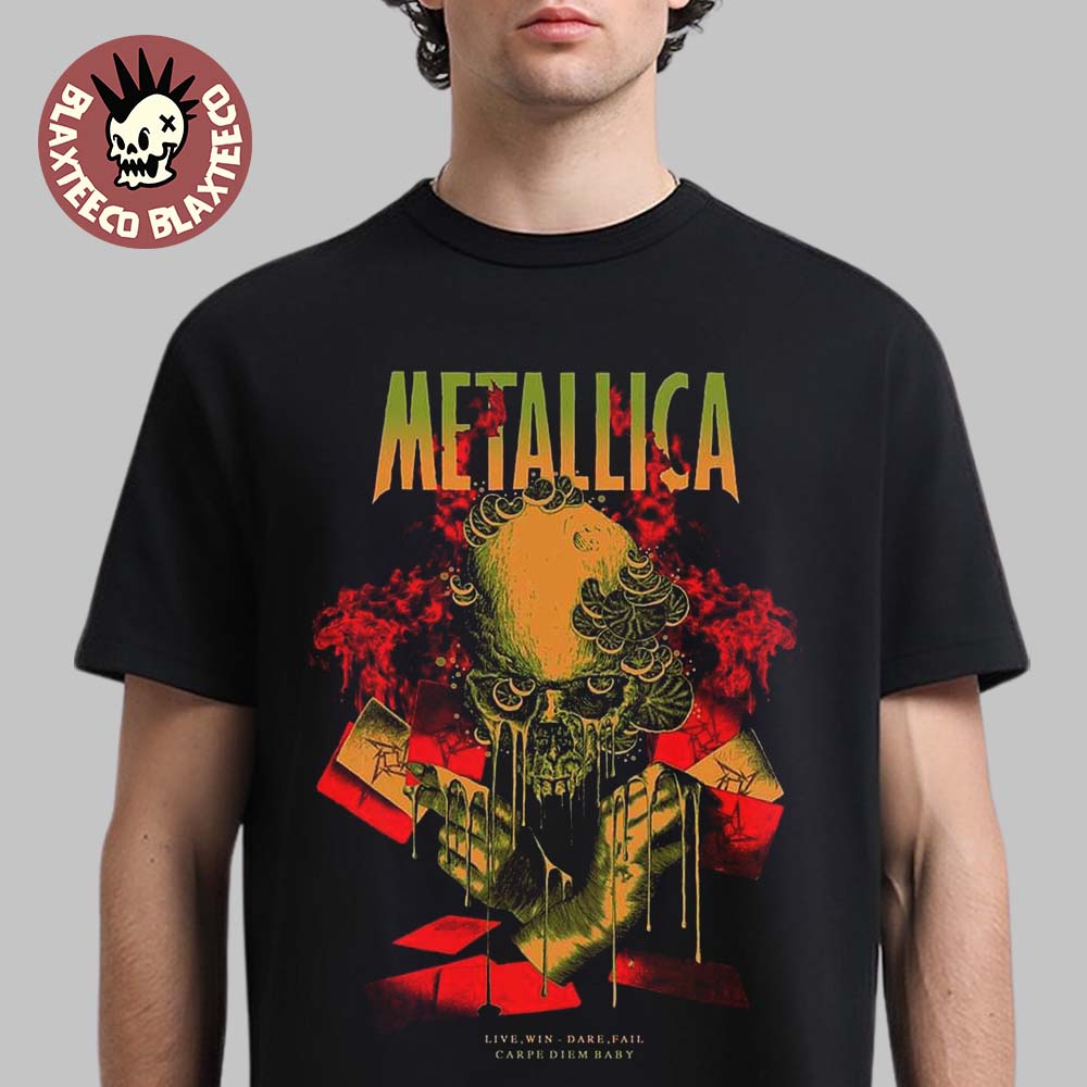 Metallica OverLoad Collection Carpe Diem Baby 2026 - Adult & Kids T-Shirts, Sweatshirts & Hoodies apparel design preview 1