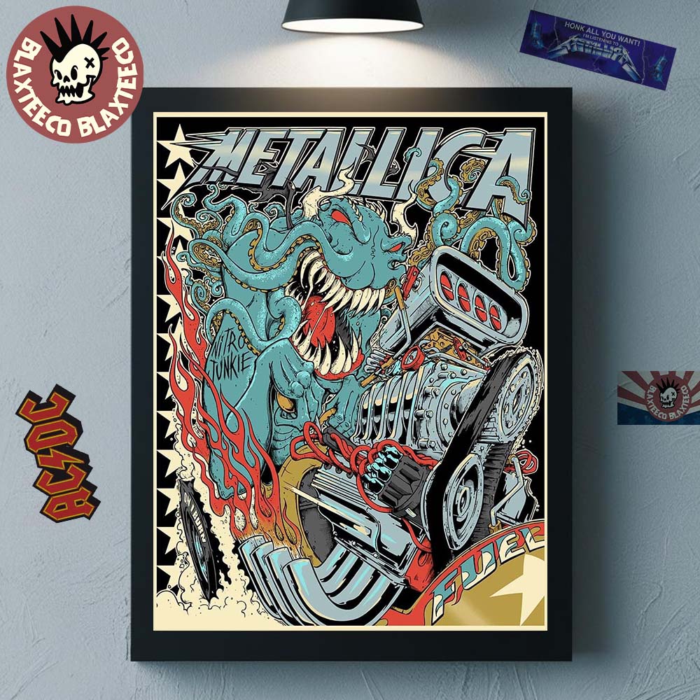 Metallica OverLoad Collection Fuel Ktulu 2026 Home - Adult & Kids T-Shirts, Sweatshirts & Hoodies apparel design preview 1