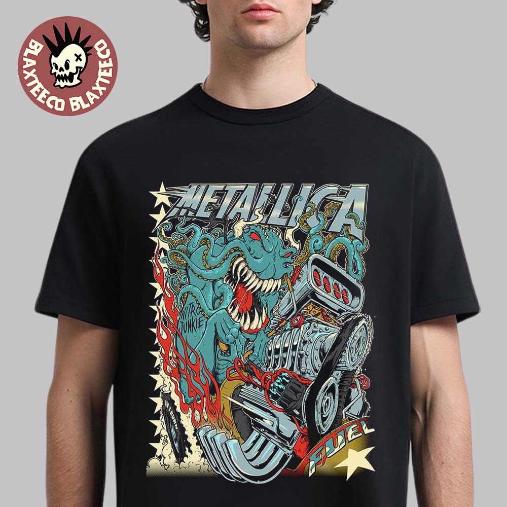 Metallica OverLoad Collection Fuel Ktulu 2026 Poster - Adult & Kids T-Shirts, Sweatshirts & Hoodies apparel design preview 1