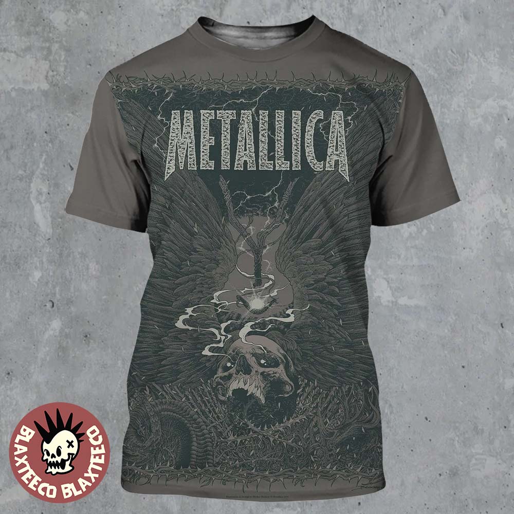 Metallica Overload Poster Collection Reload Remaster - Adult & Kids T-Shirts, Sweatshirts & Hoodies apparel design preview 1