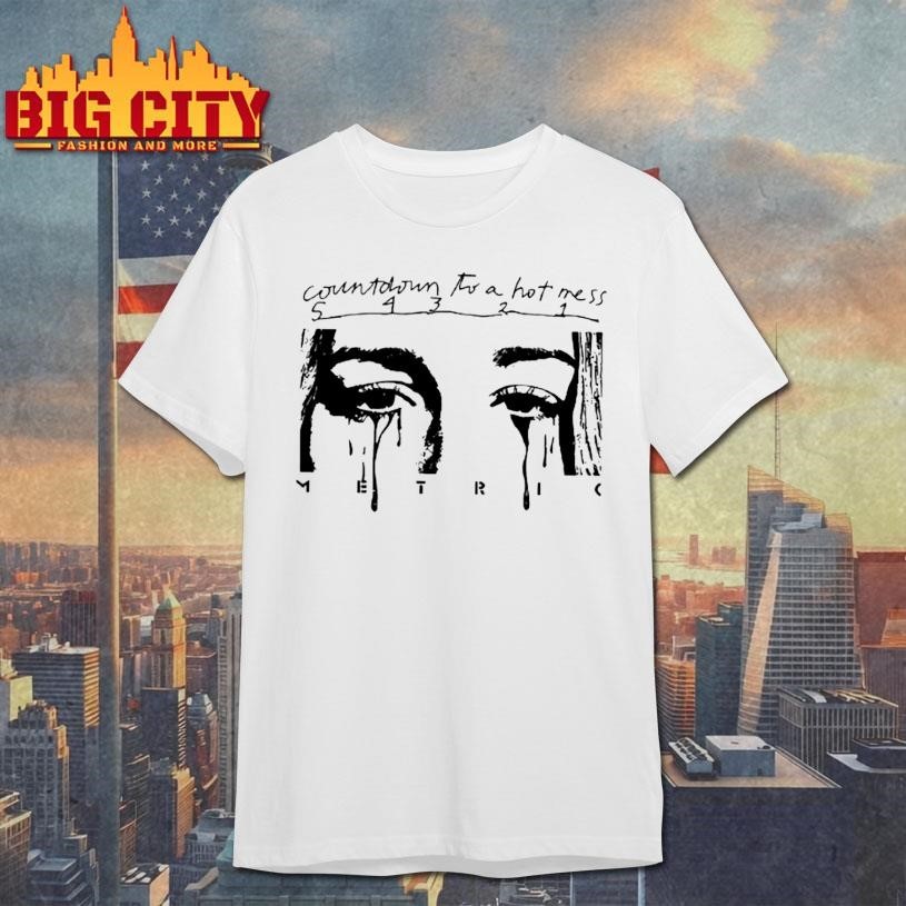 Metric Countdown To A Hot Mess - Adult & Kids T-Shirts, Sweatshirts & Hoodies apparel design preview 1