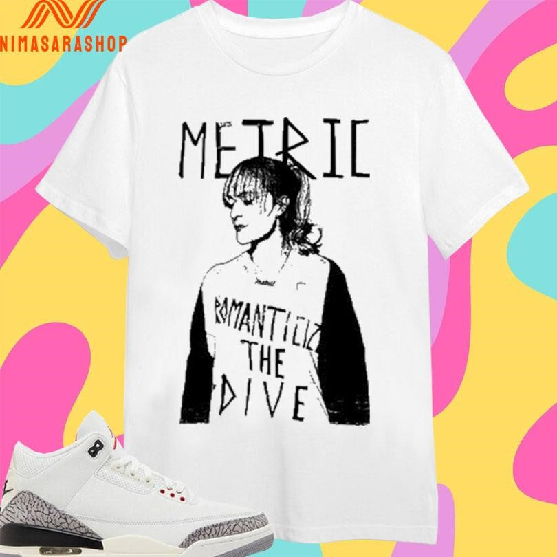 Metric Romanticize The Dive - Adult & Kids T-Shirts, Sweatshirts & Hoodies apparel design preview 1