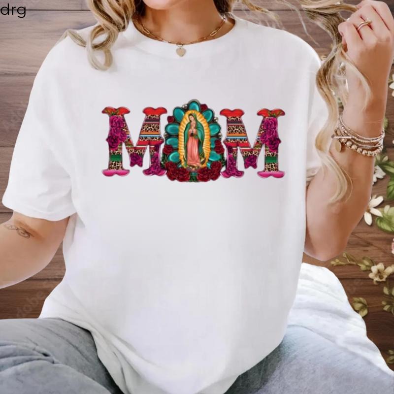Mexican Mom Latin Culture Catholic Mama Mother - Adult & Kids T-Shirts, Sweatshirts & Hoodies apparel design preview 1