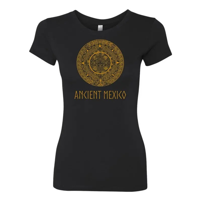 Mexico Calendario Azteca Aztec Calendar Casual - Adult & Kids T-Shirts, Sweatshirts & Hoodies apparel design preview 1
