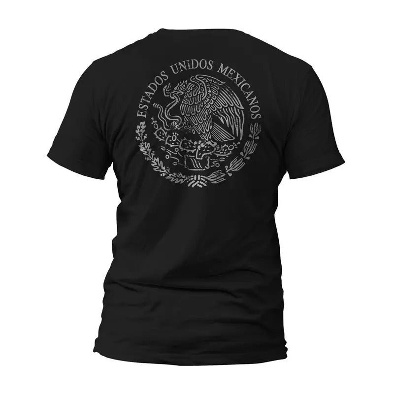 Mexico Coat Arms Playera Con Escudo Nacional De - Adult & Kids T-Shirts, Sweatshirts & Hoodies apparel design preview 1