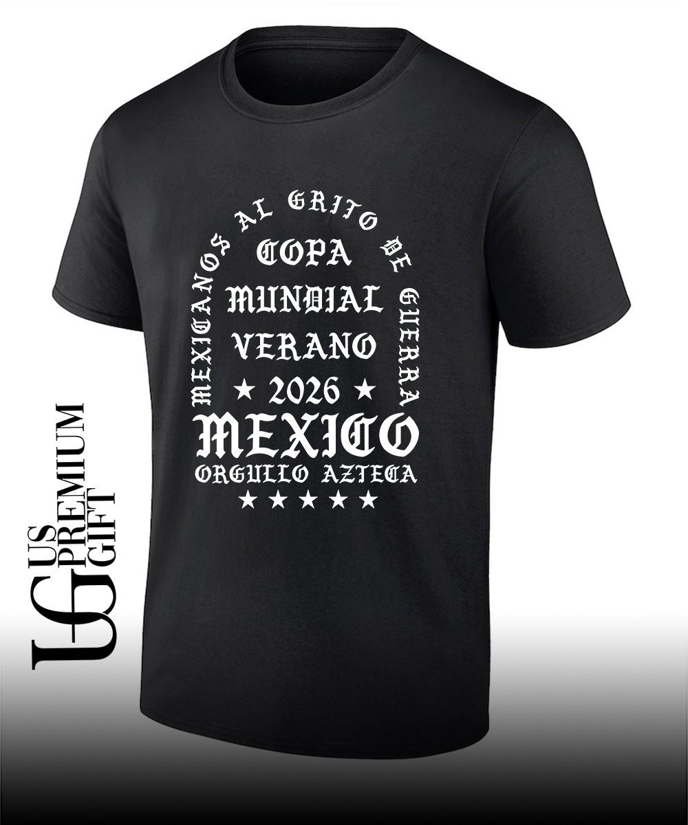 Mexico Copa Mundial Verano 2026 - Adult & Kids T-Shirts, Sweatshirts & Hoodies apparel design preview 1